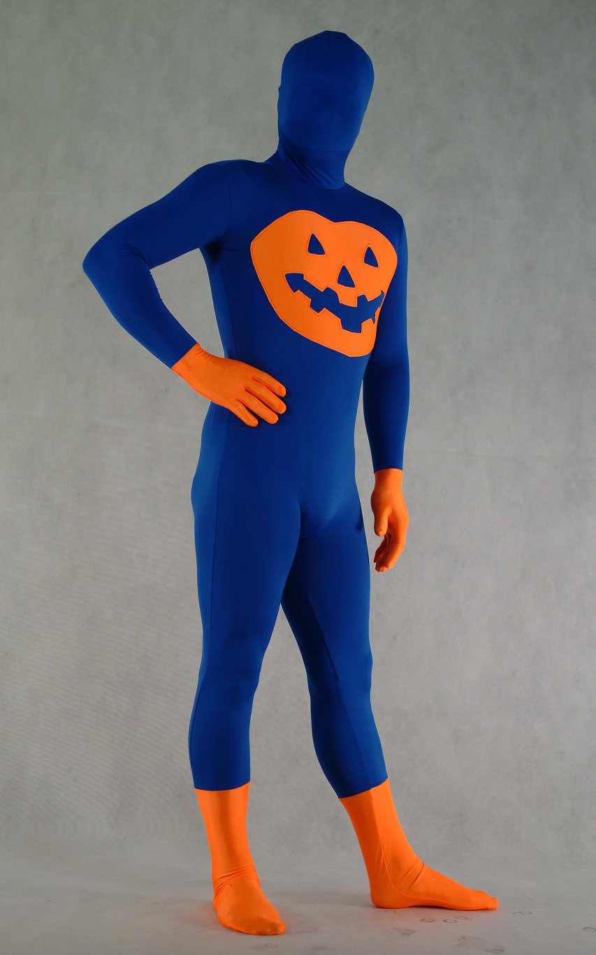Pumpkin Halloween Costumes Zentai Suit